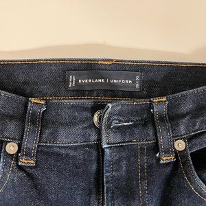 29x30 Everlane Uniform skinny jeans dark wash